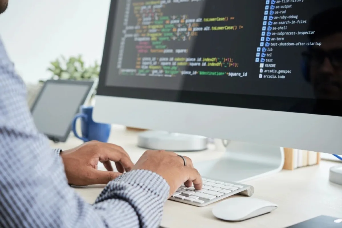 Spreadsheet and analytics charts used to calculate website return on investment